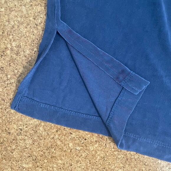 Chico’s Travelers Womens Sz 3 Blue Pull On Slinky Lounge Acetate Pants High Rise - Picture 5 of 8